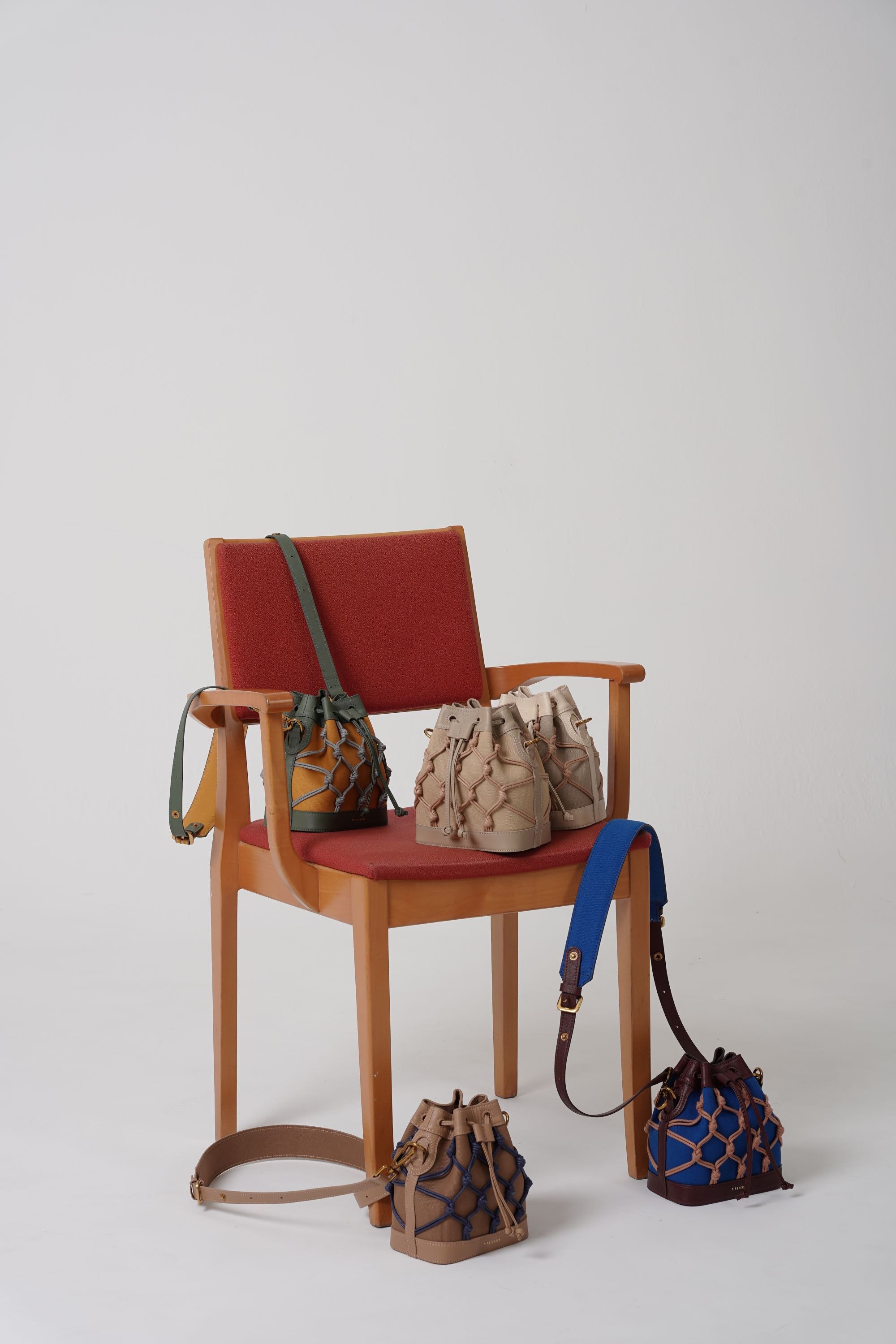 Romy Bucket Bag - Green Mustard