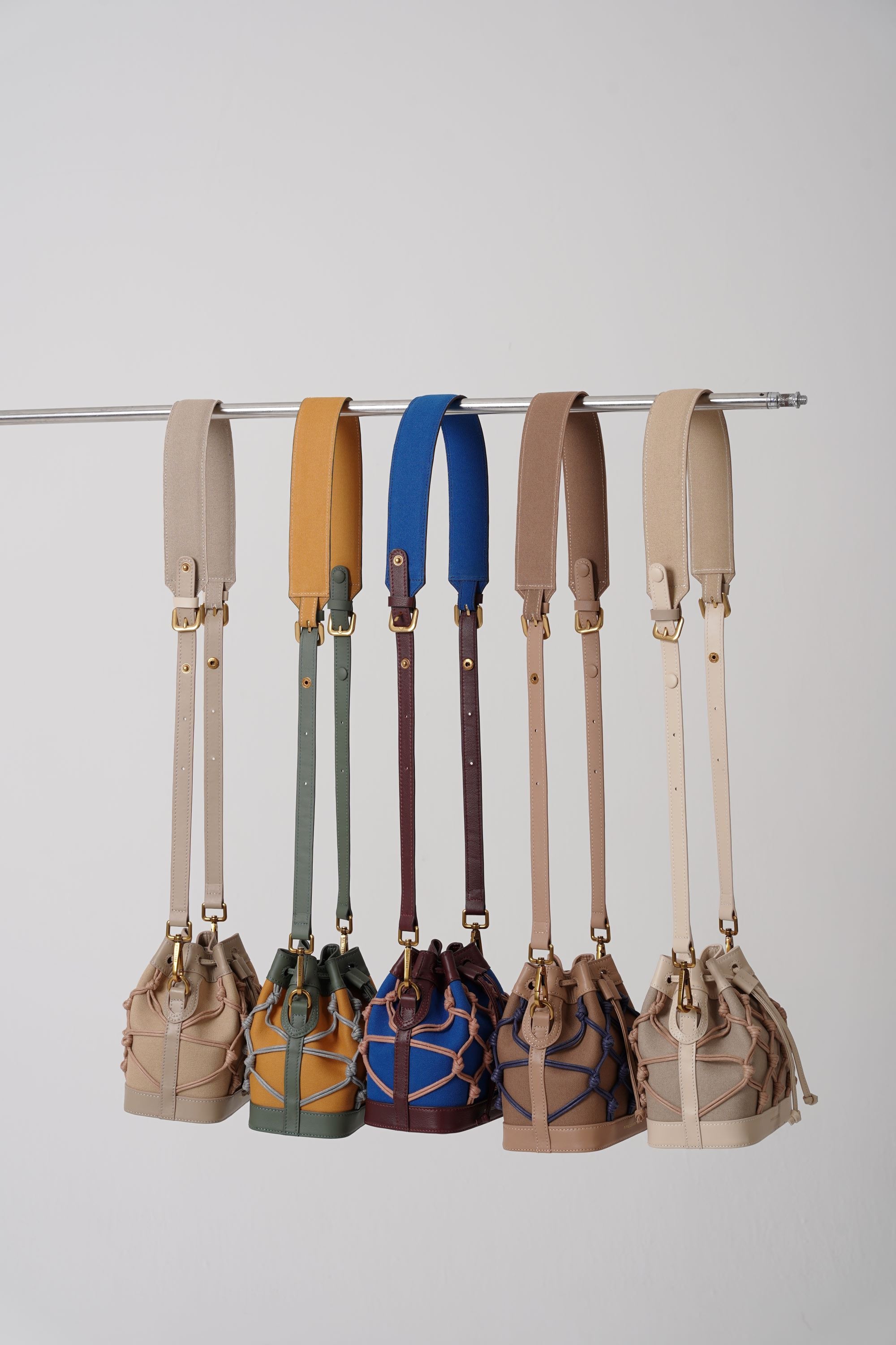 Romy Bucket Bag - Green Mustard