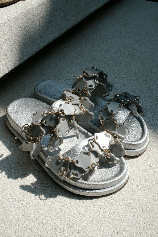 Infinitude Sandals - Silver