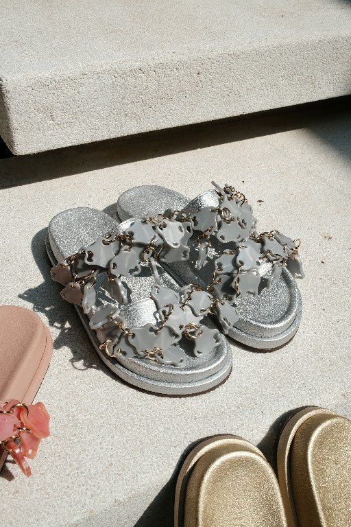 Infinitude Sandals - Silver