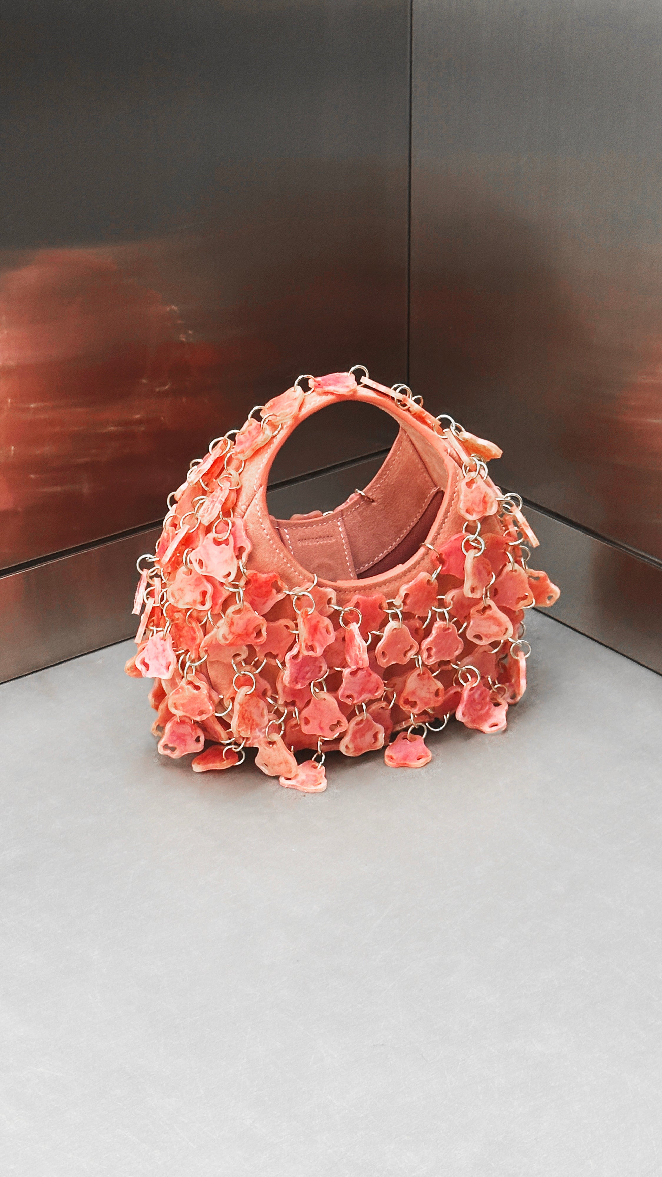 Infinitude Moon Bag - Coral