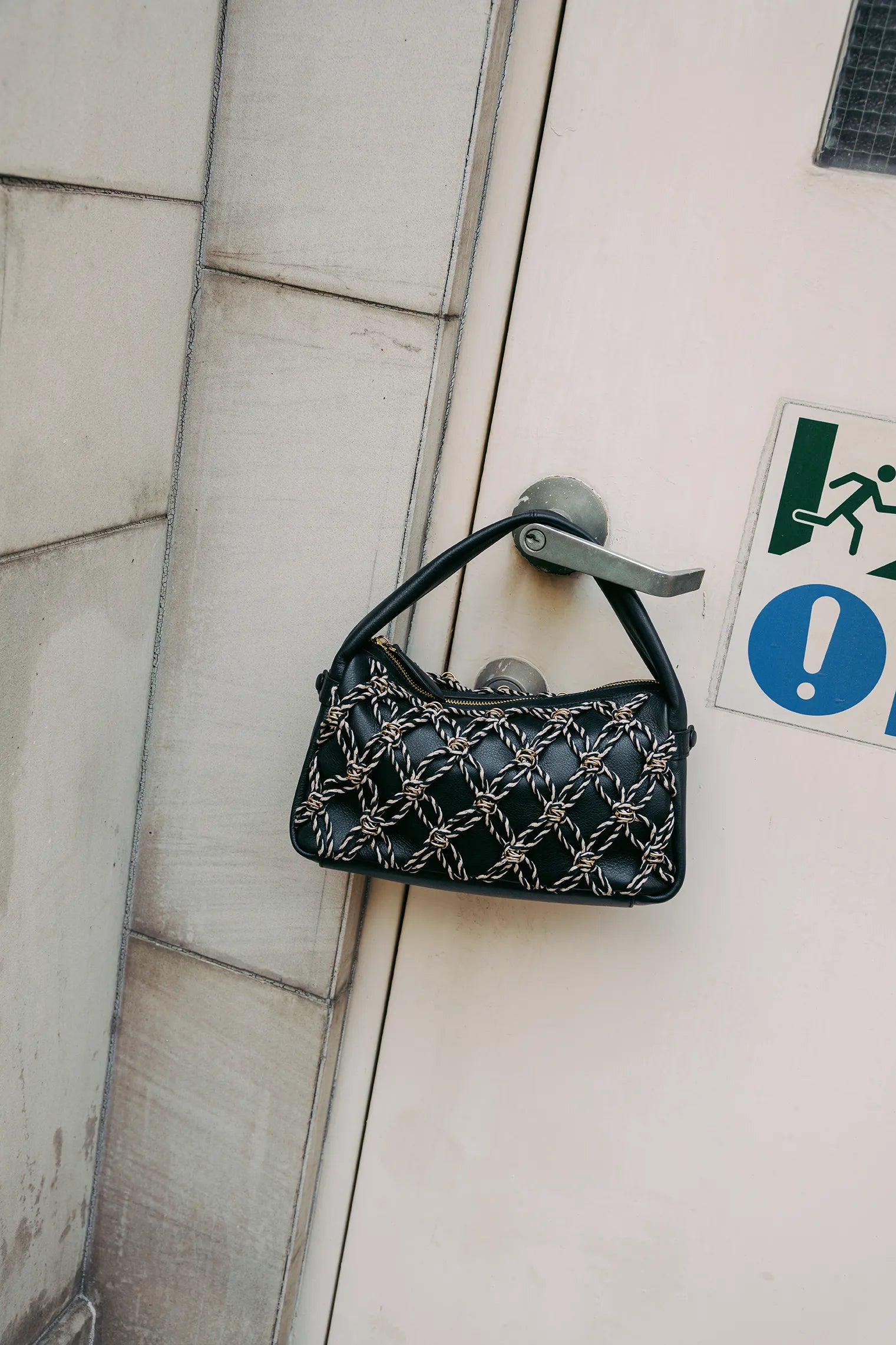 Zela Bag - Black Painted