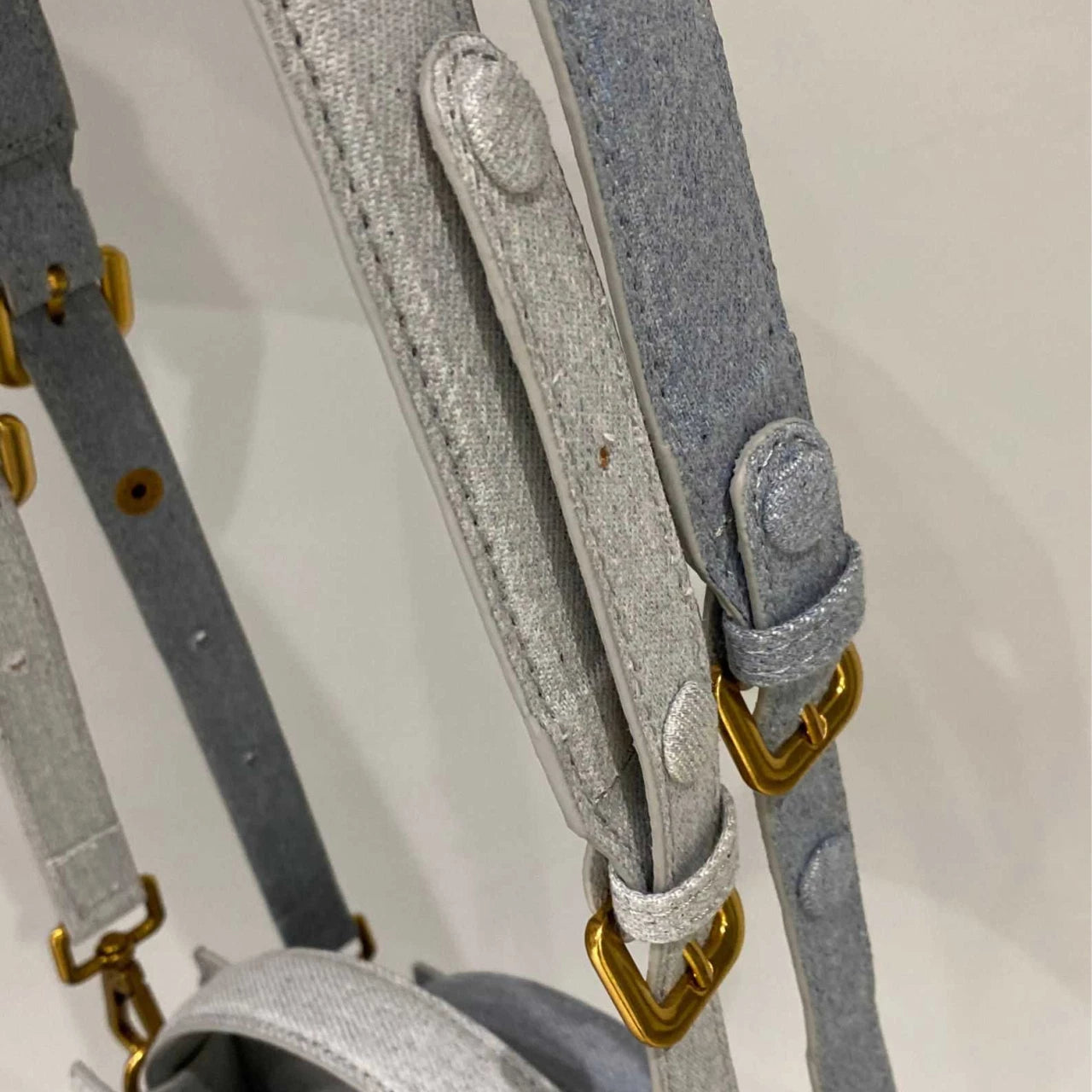 Mini Amu Bag (Rectangle) - Light Denim