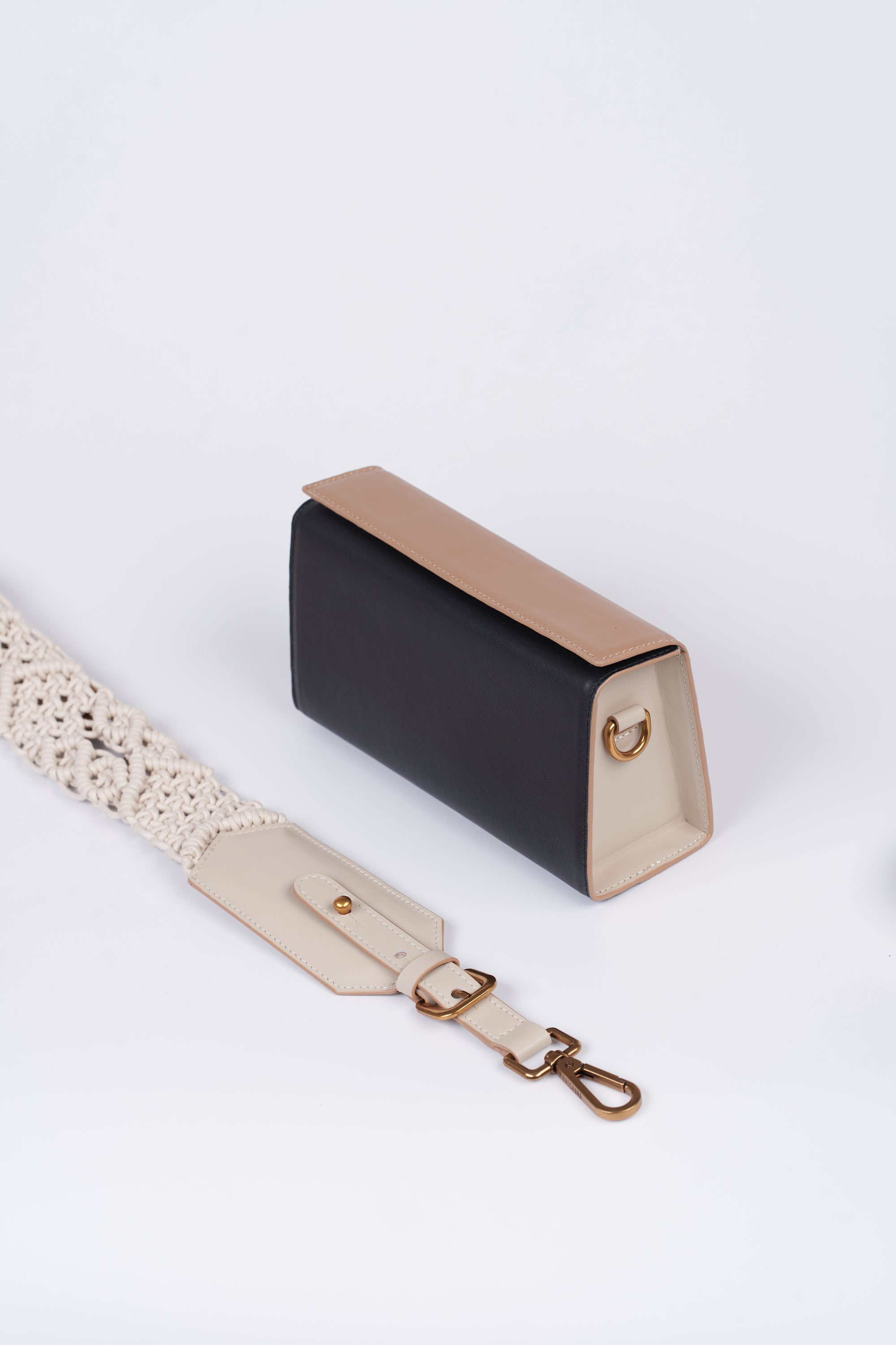 Sama Box Bag (3 Tones) - Caramel