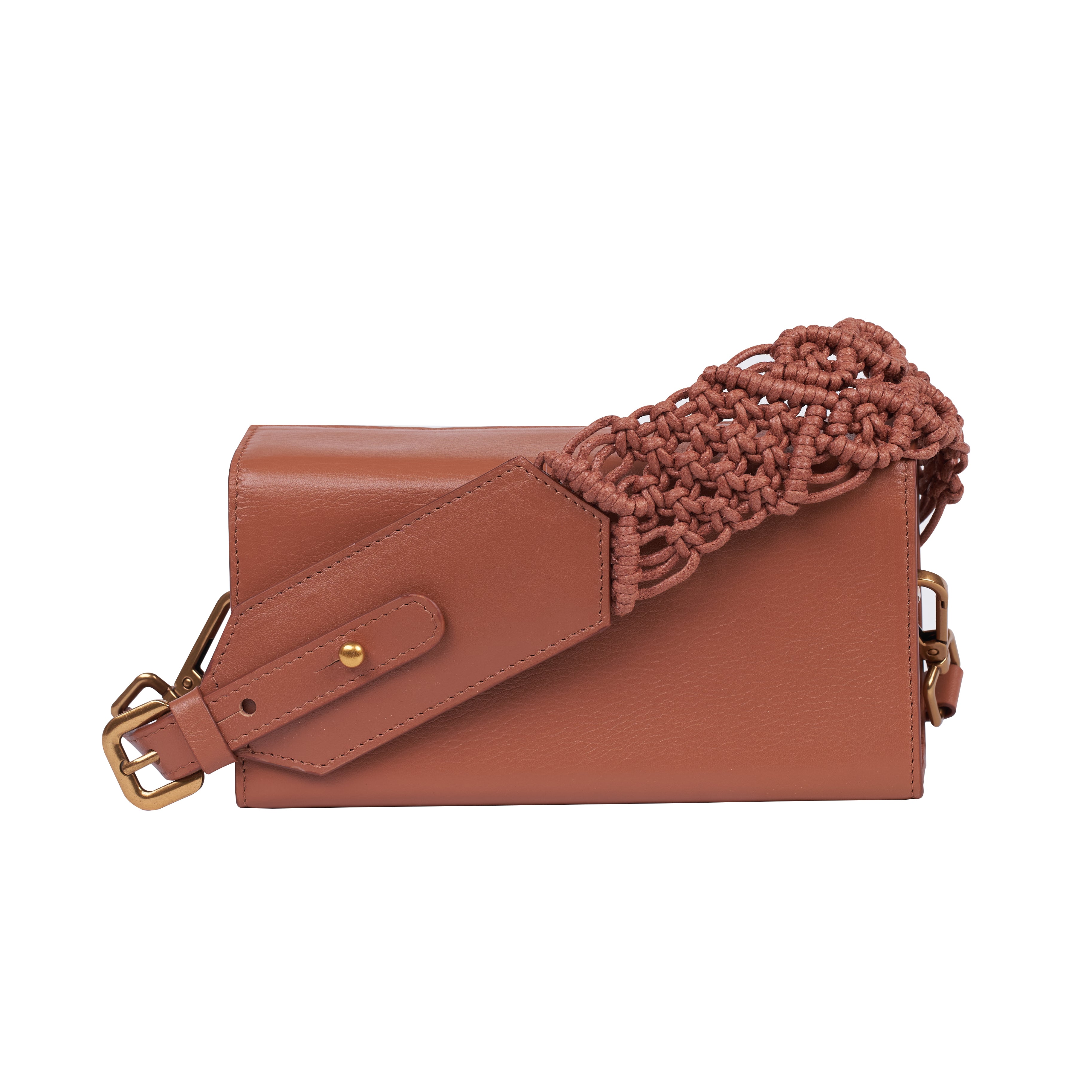 Sama Box Bag - Tan