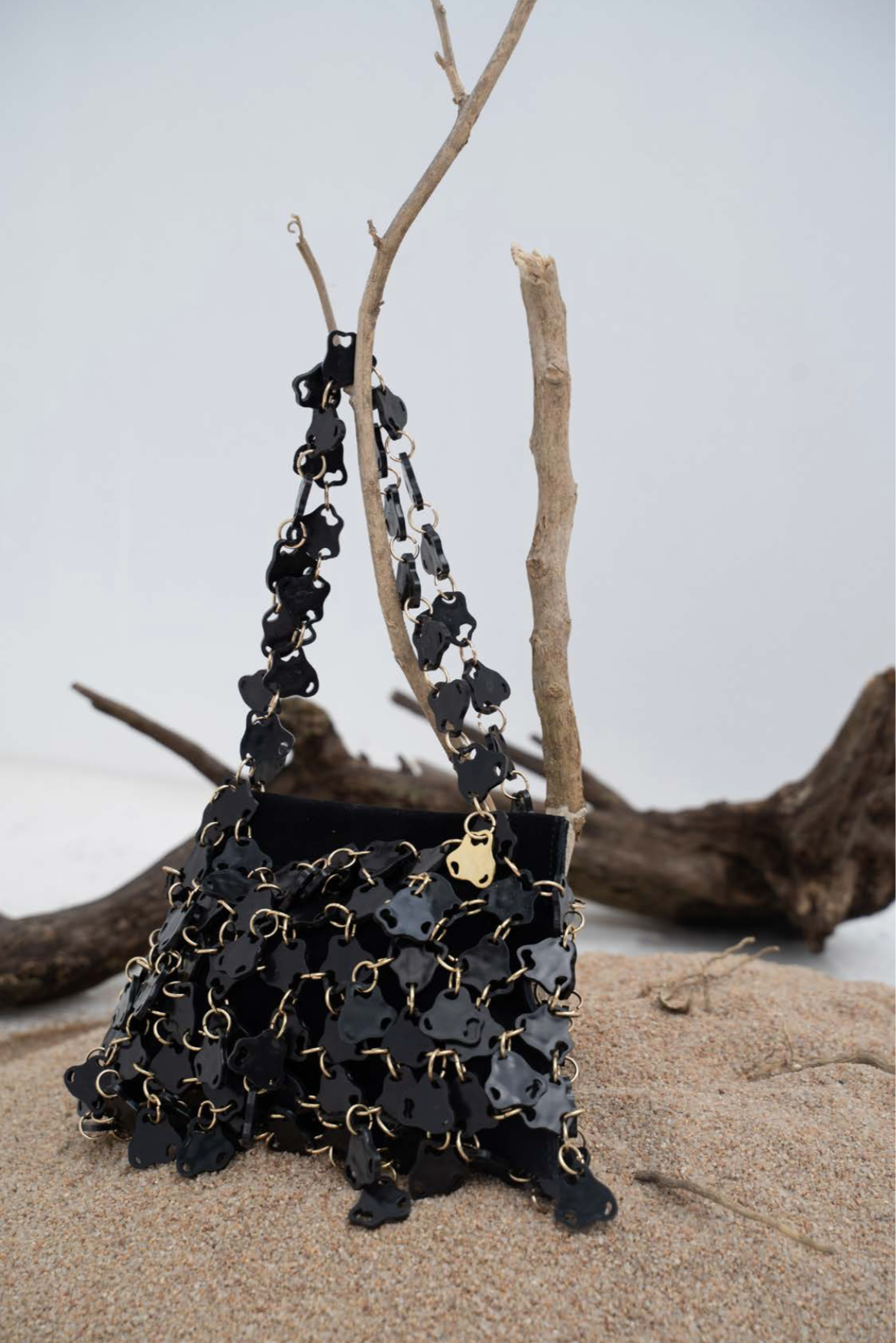 Infinitude Bag in Hematite