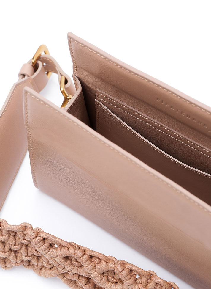 Sama Box Bag - Nude