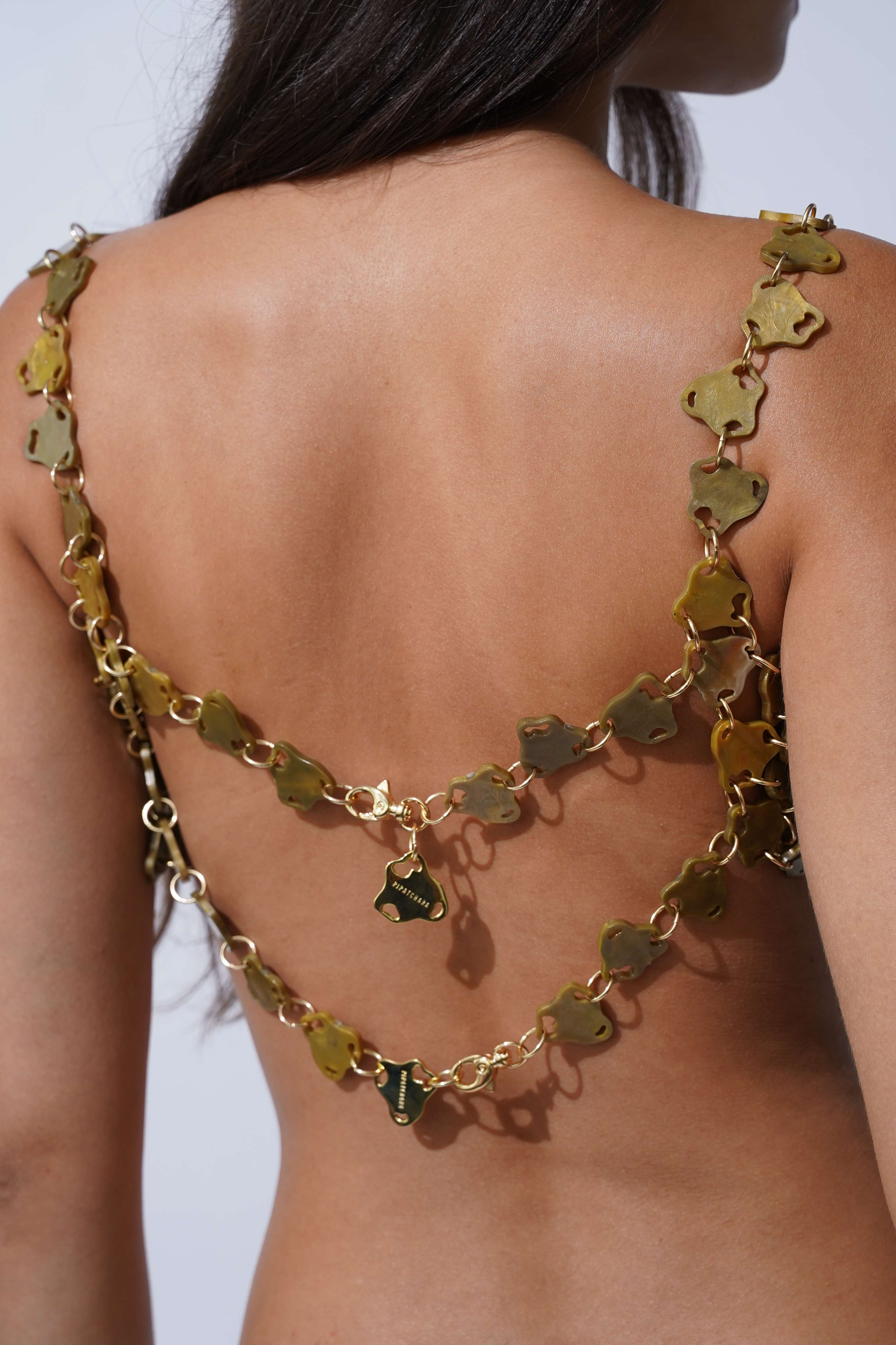 Cropped Top Gold
