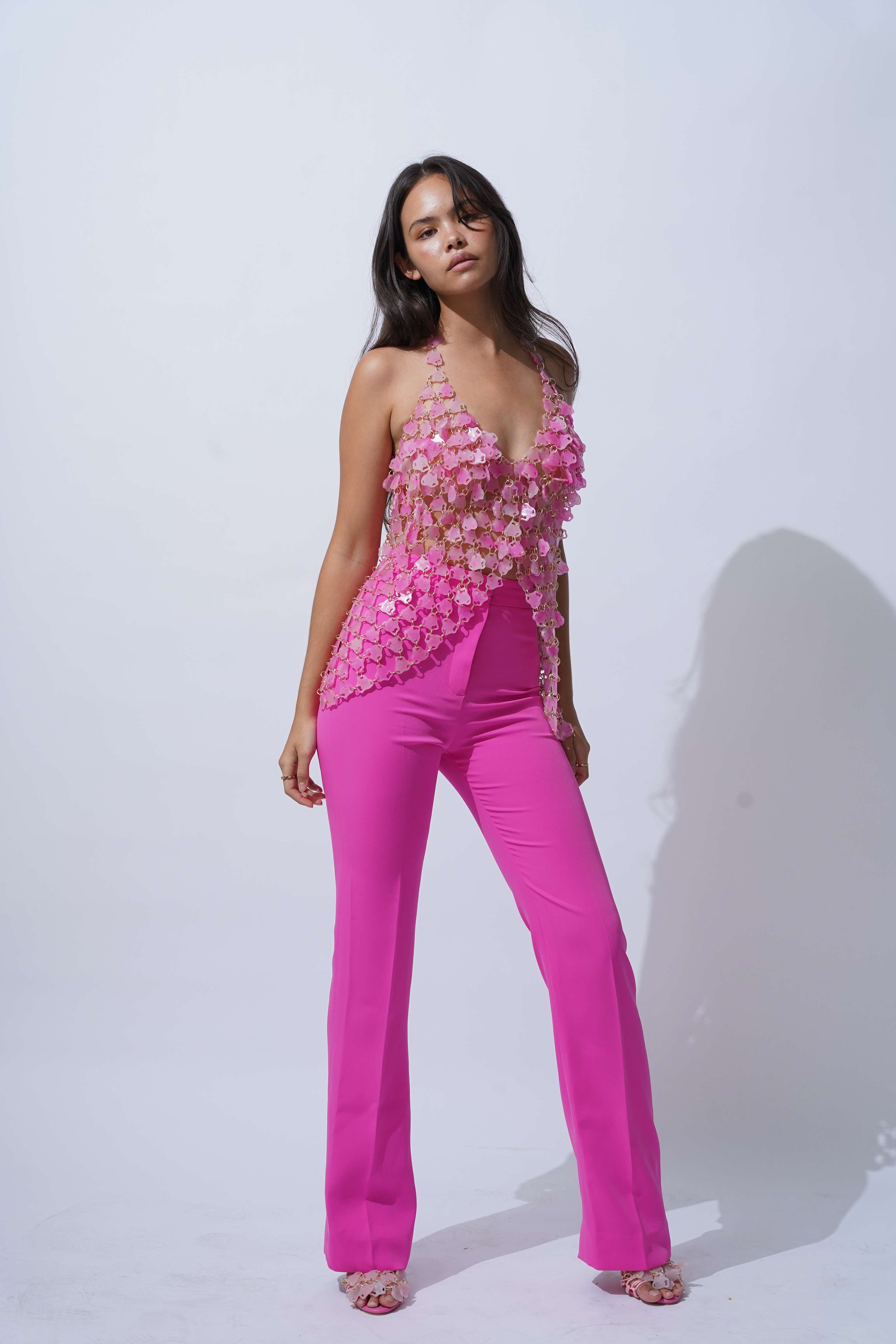 V-Neck Top Barbie