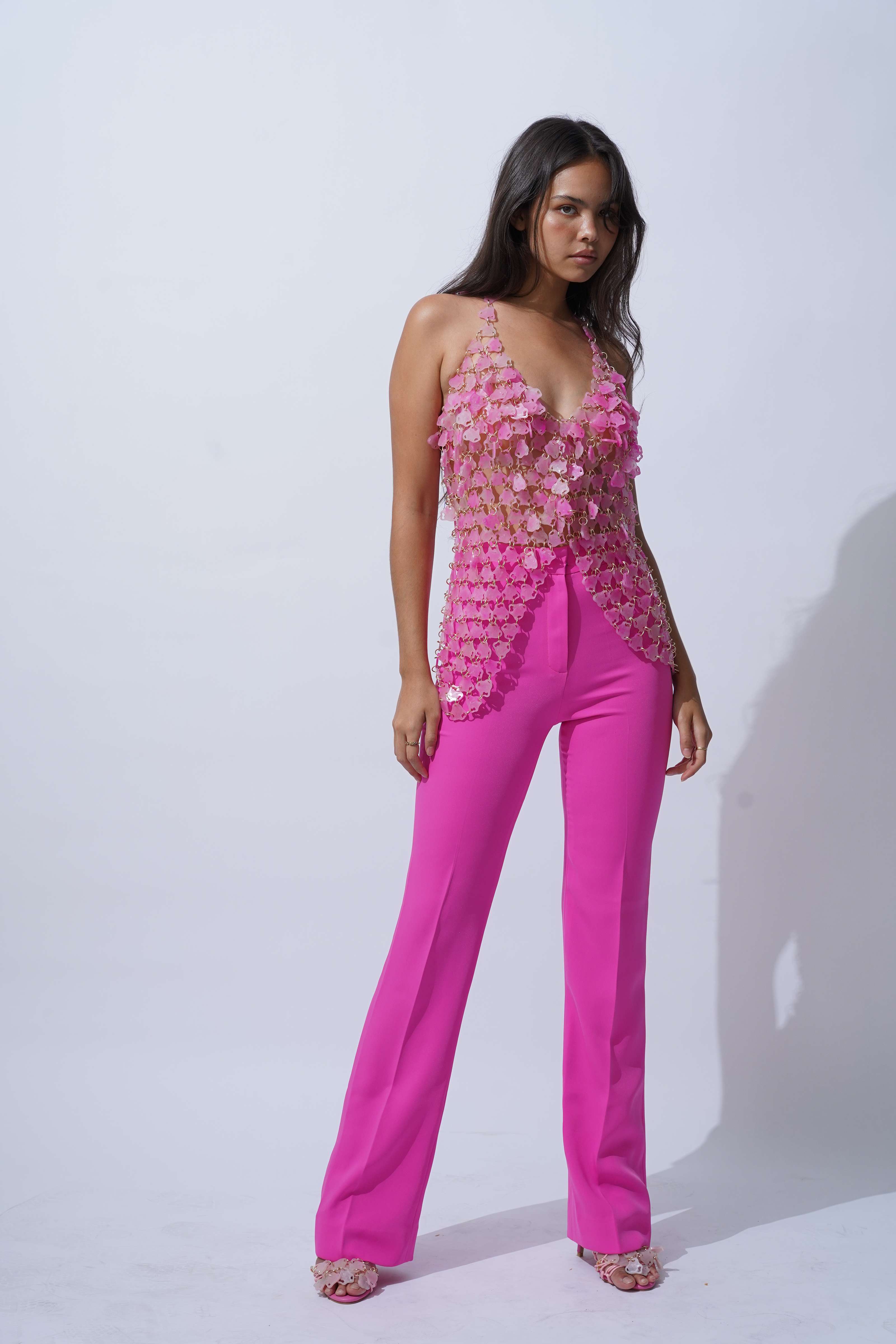 V-Neck Top Barbie