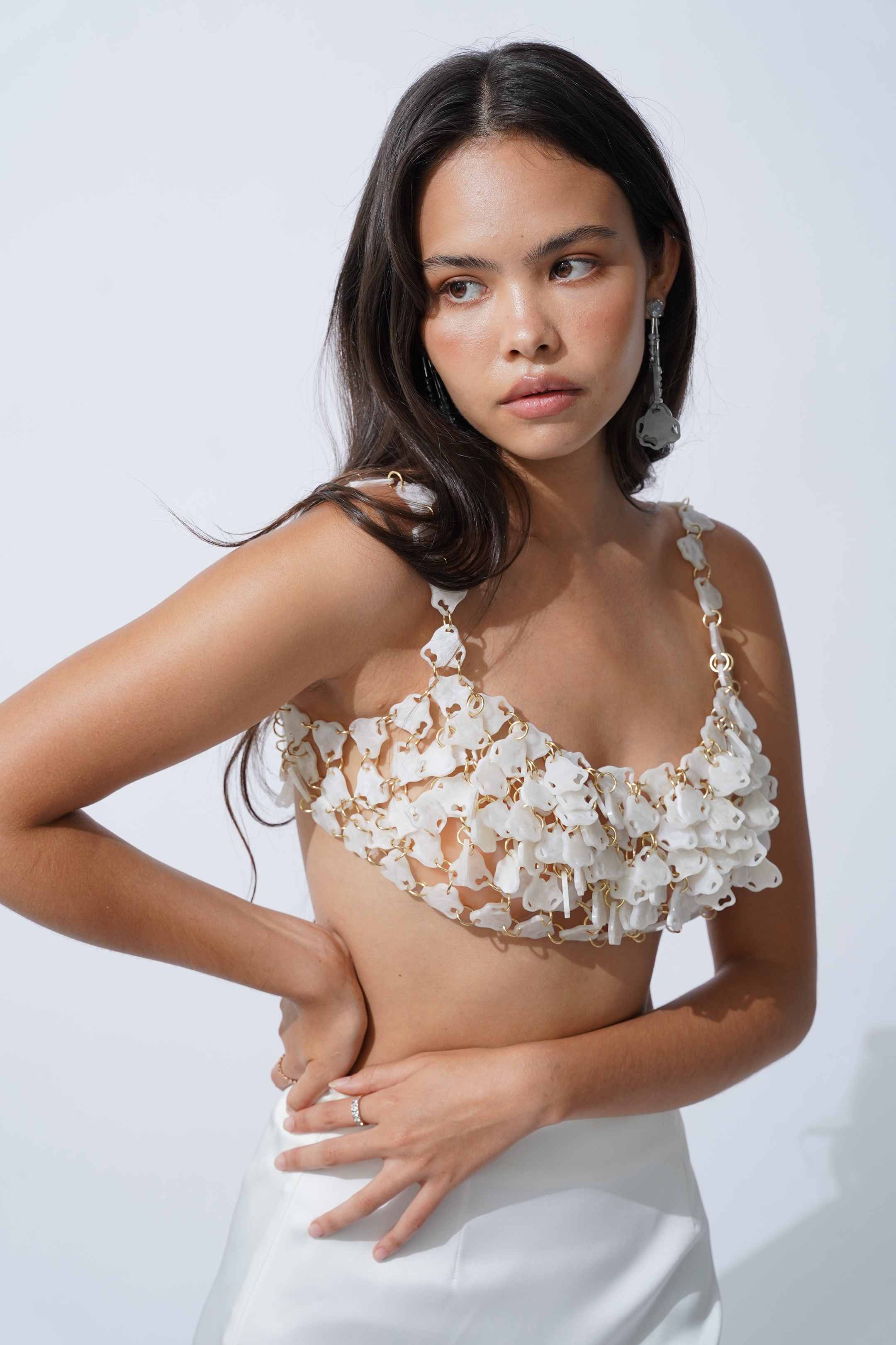 Cropped Top White