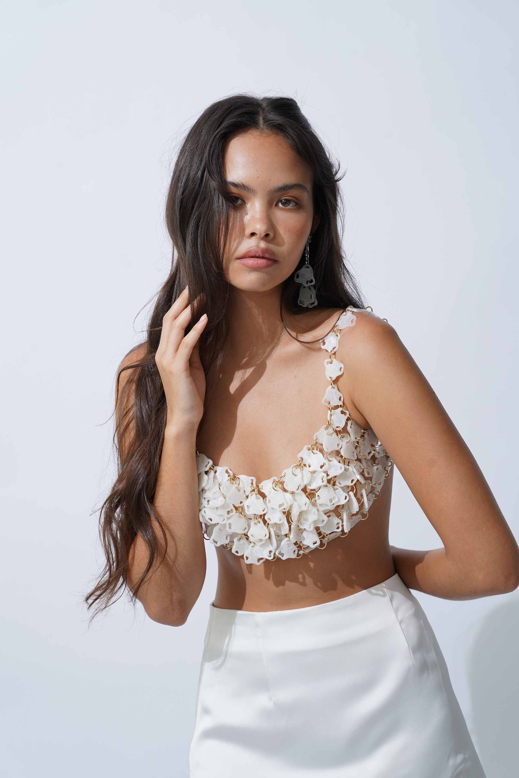 Cropped Top White