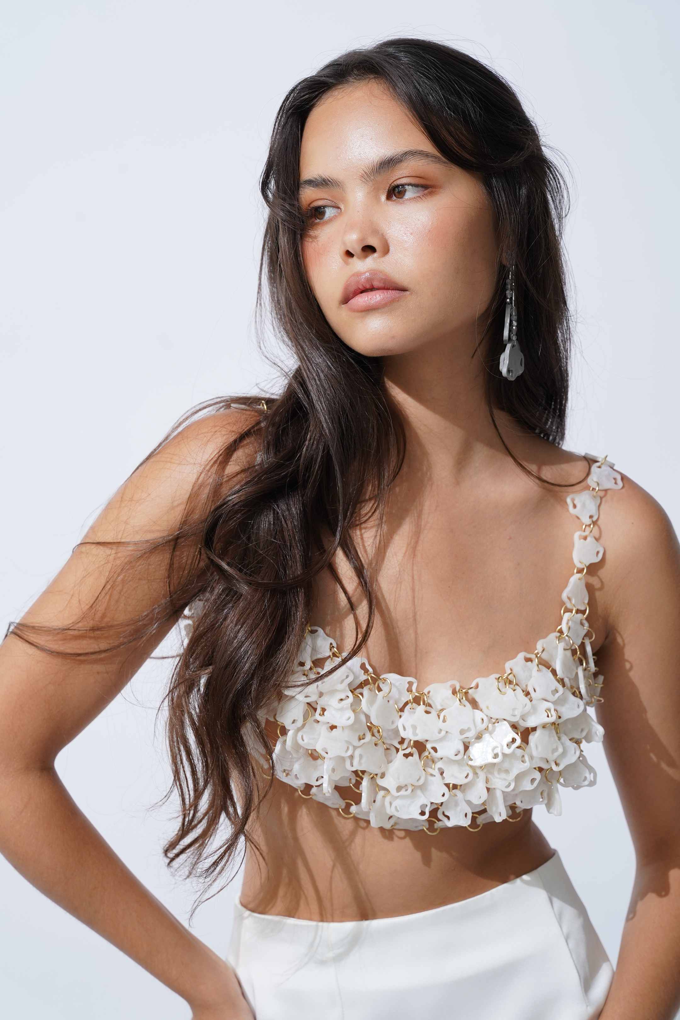 Cropped Top White