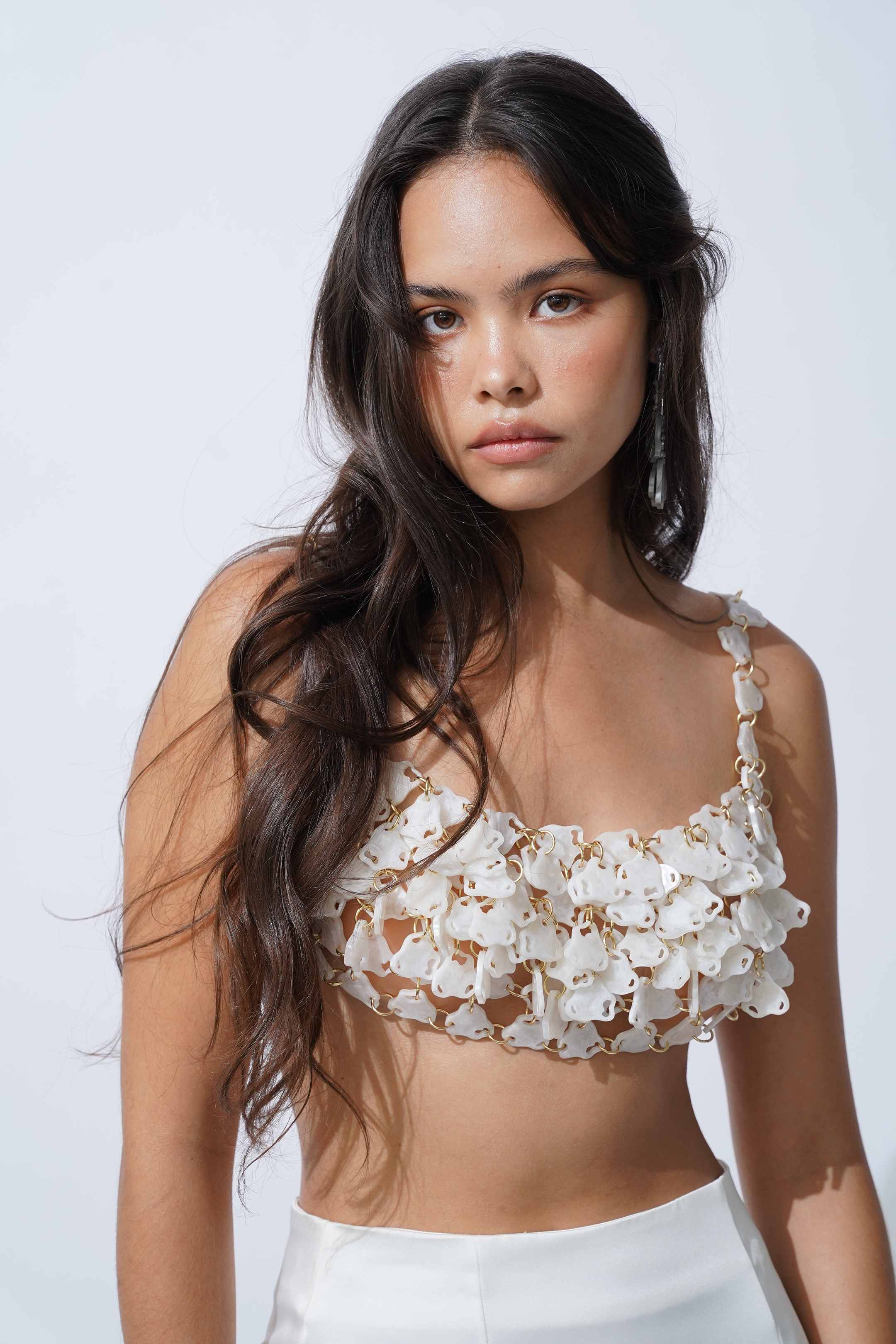 Cropped Top White