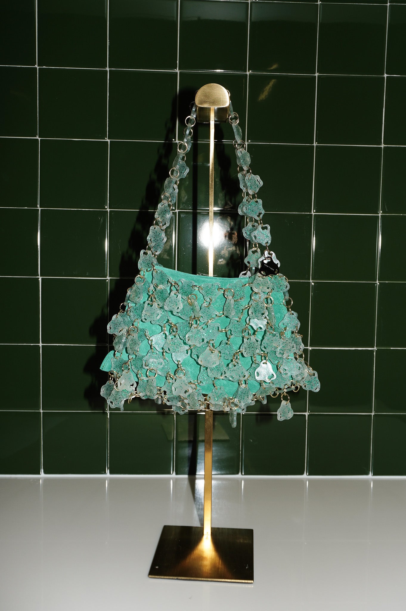 Infinitude Bag Sparkle - Glitter Green Gems