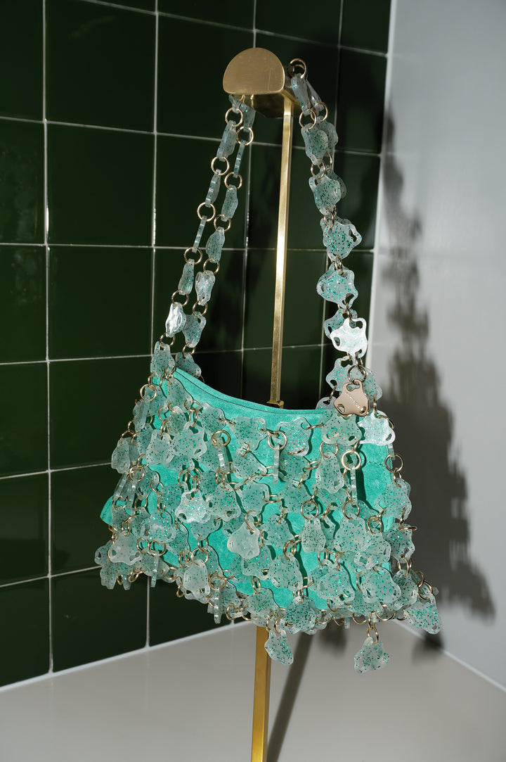 Infinitude Bag Sparkle - Glitter Green Gems