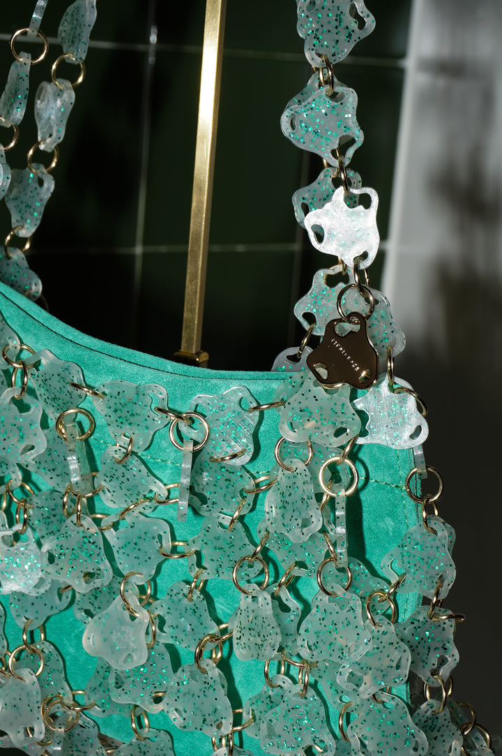 Infinitude Bag Sparkle - Glitter Green Gems