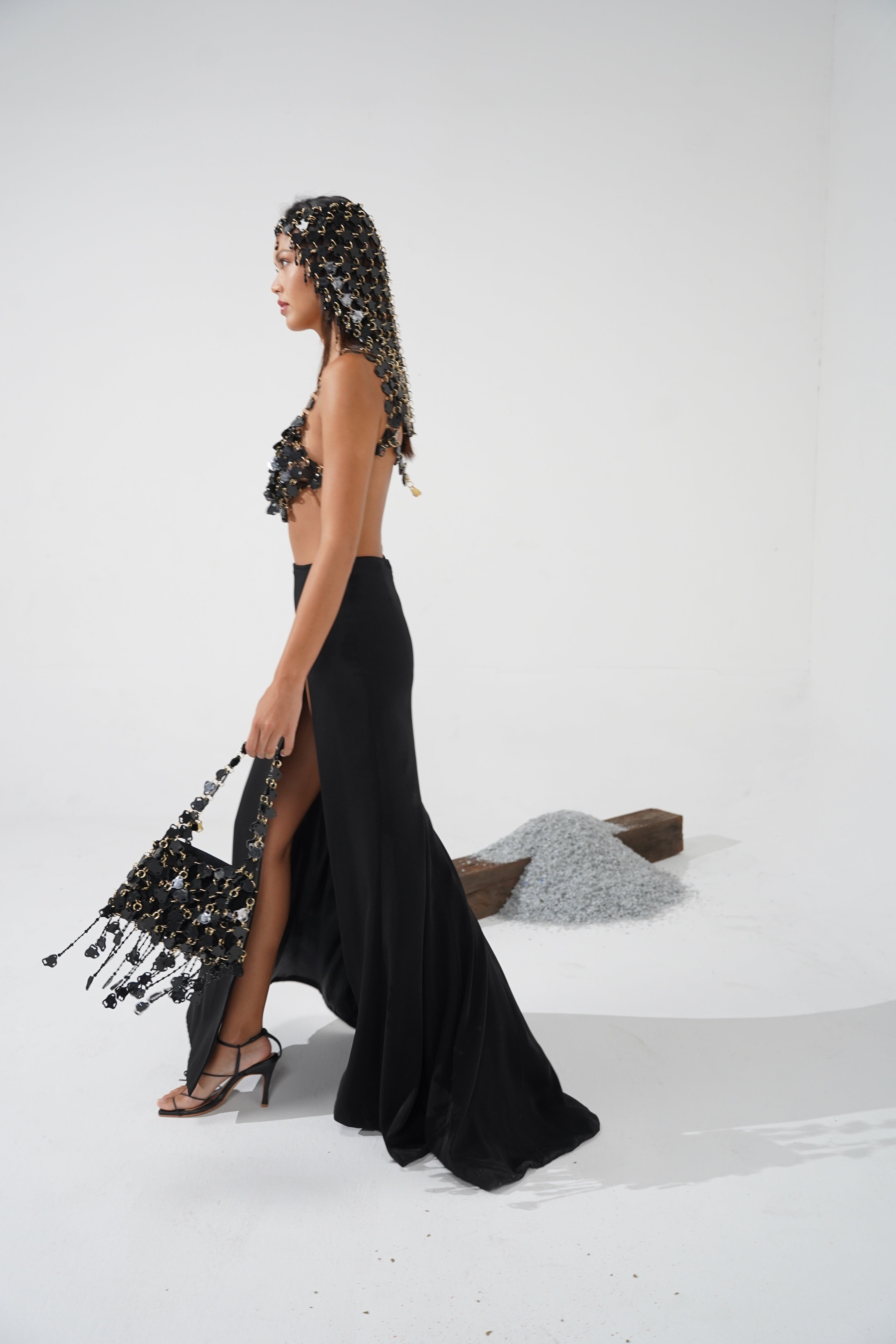 Look1 (Japanese Crepe Skirt)