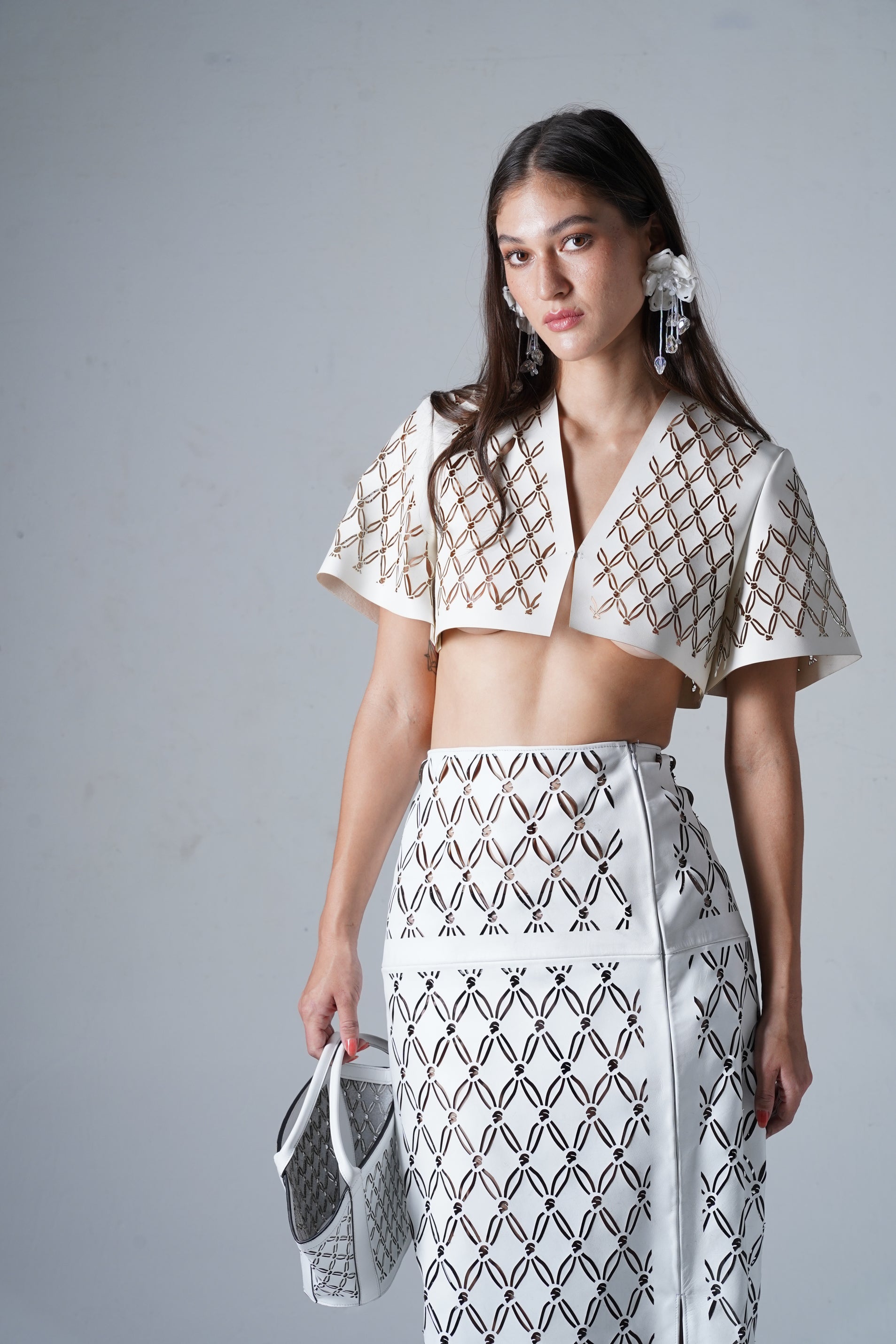 Look10 ( Laser Cut Skirt)