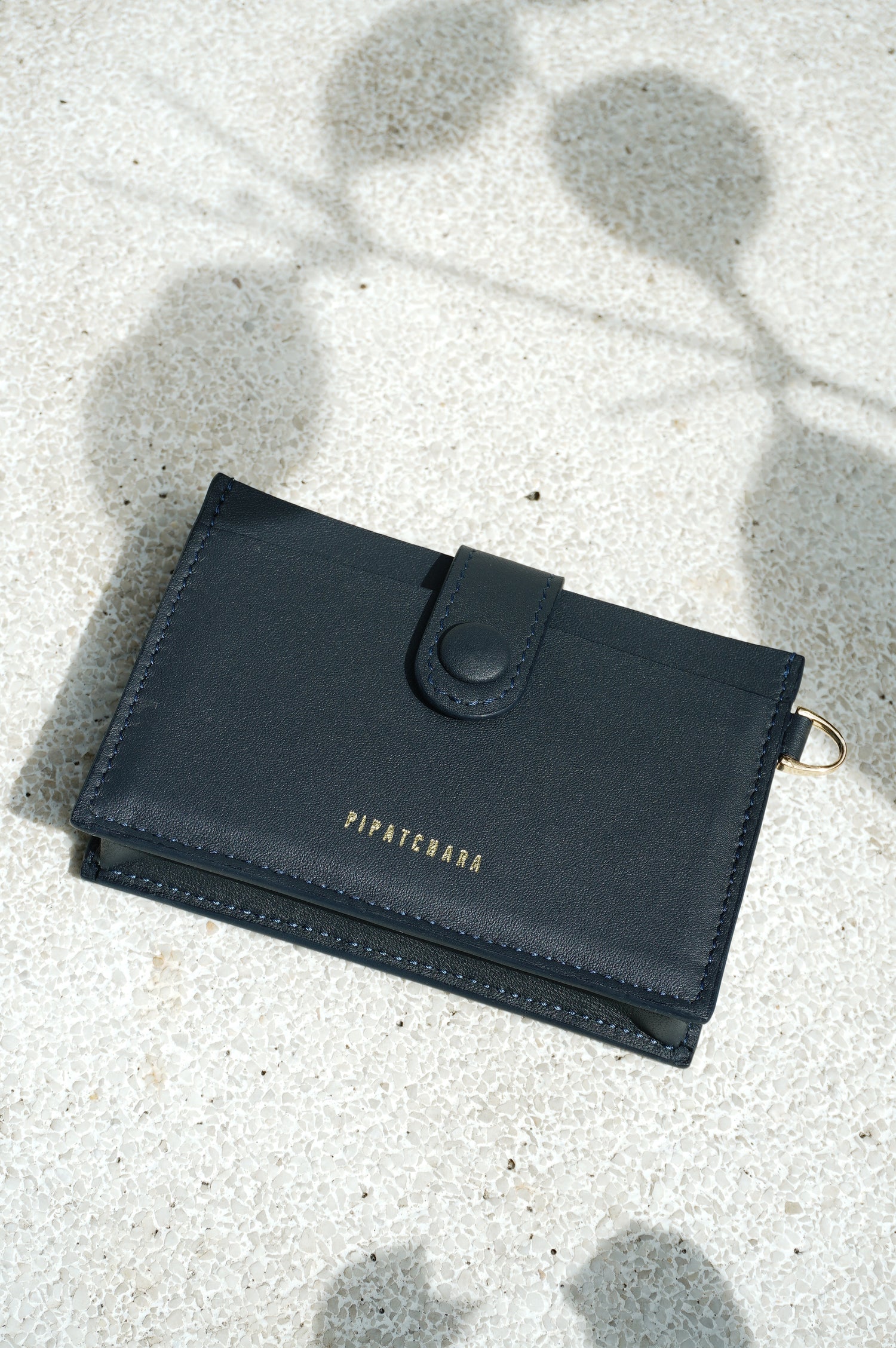 Amu Wallet - Navy Orange