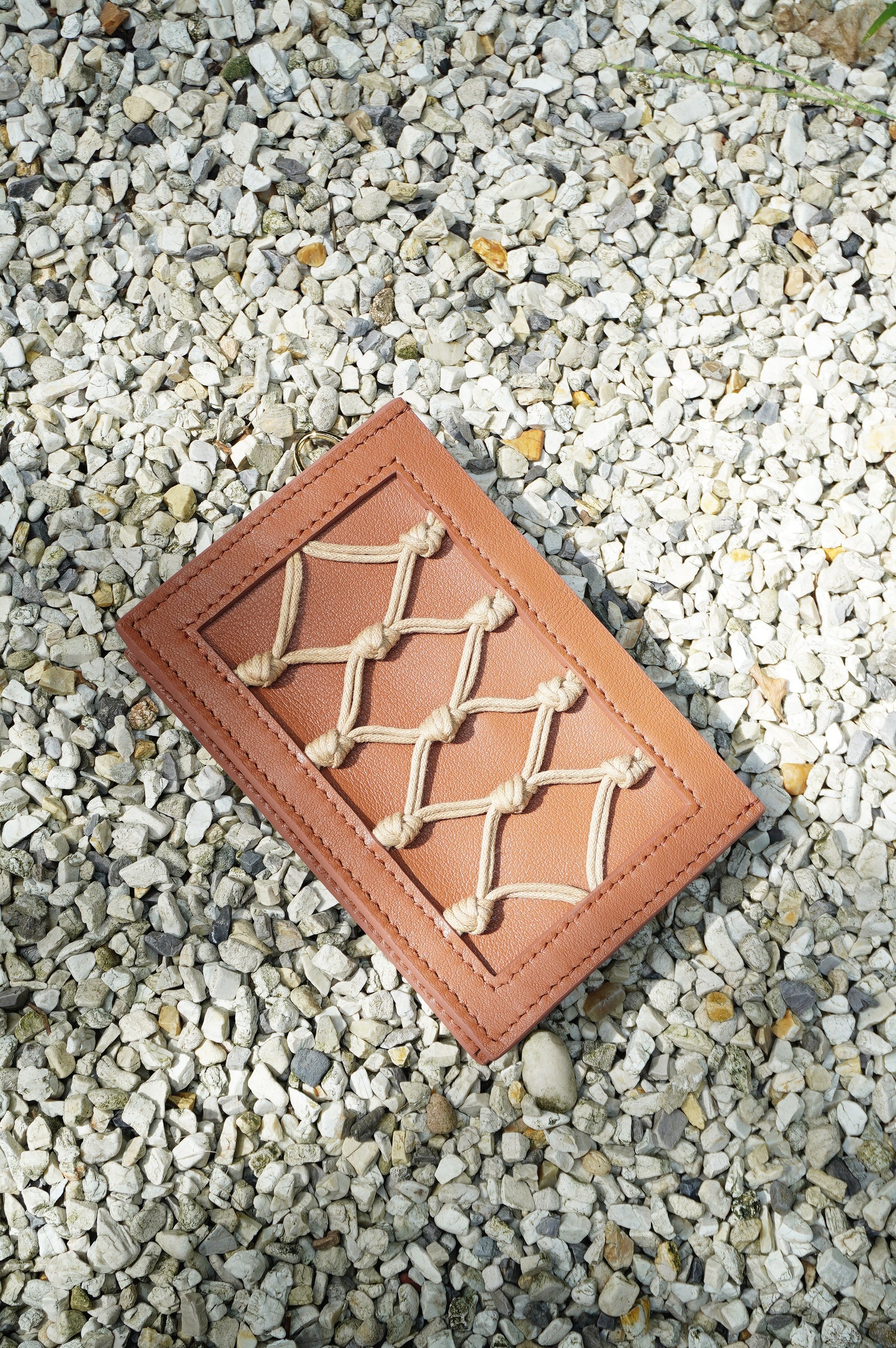 Amu Wallet - Brown White