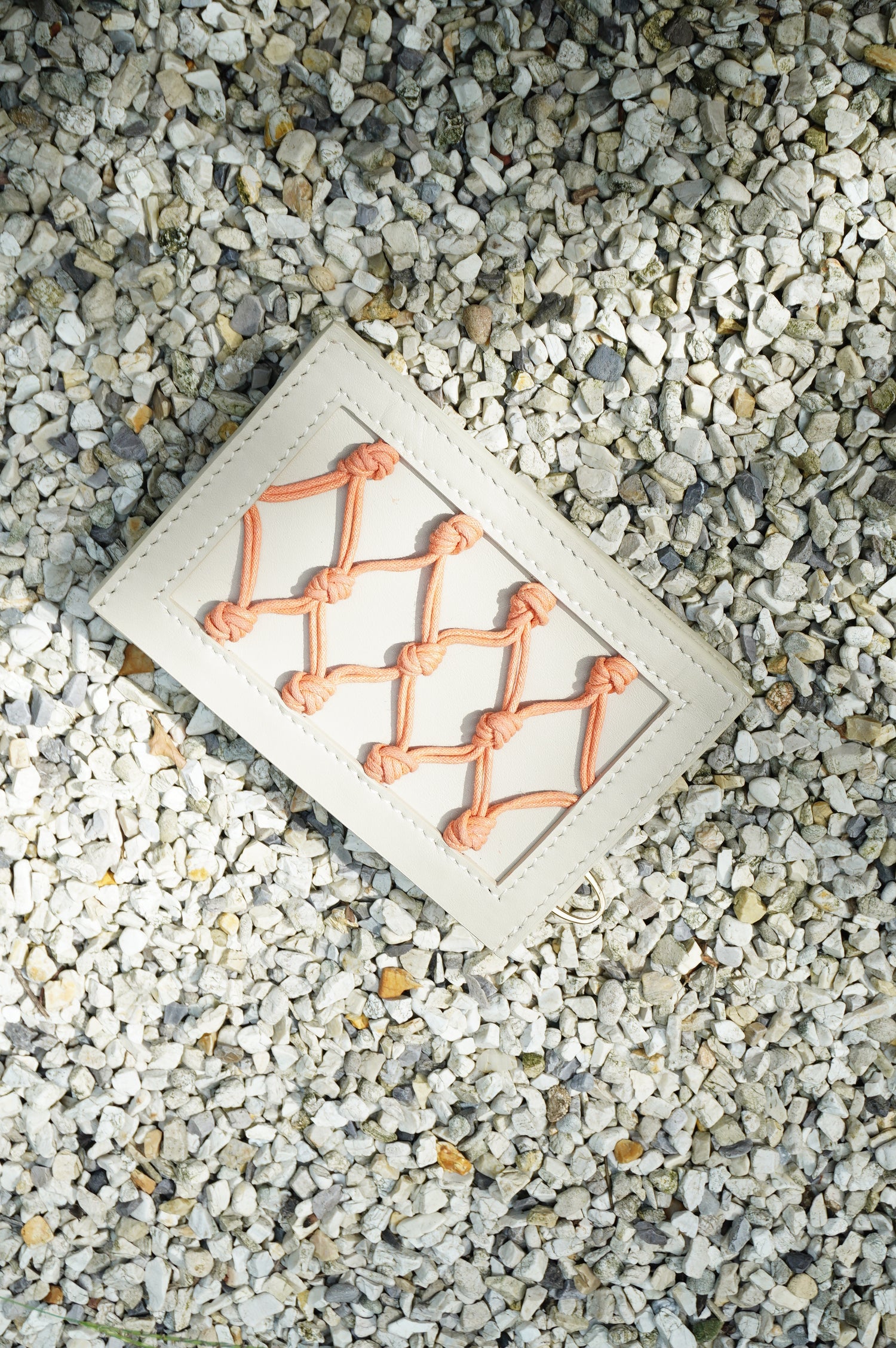 Amu Wallet - Ivory Orange