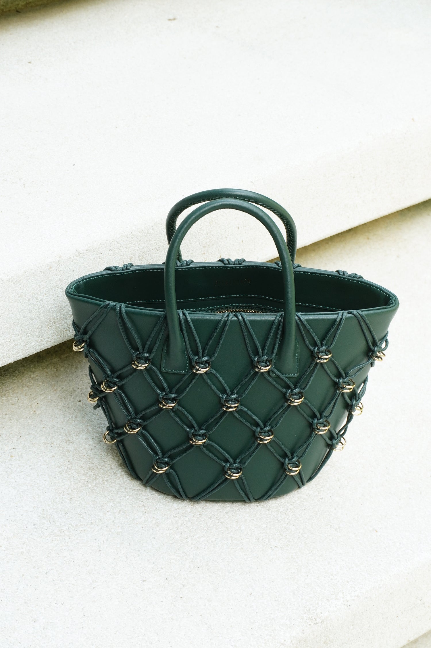 Mini Basket Bag - Green