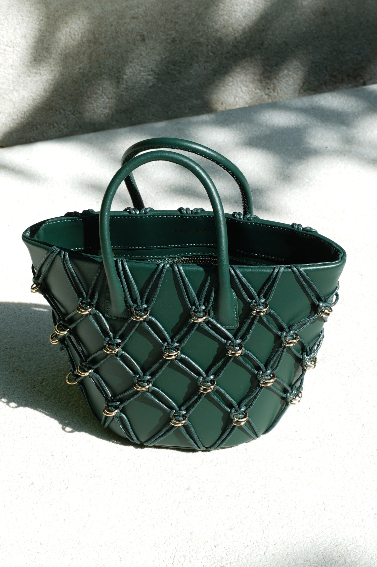 Mini Basket Bag - Green