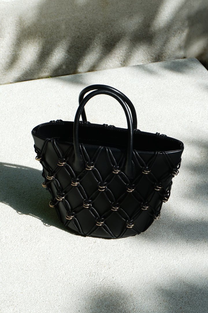 Mini Basket Bag - Black