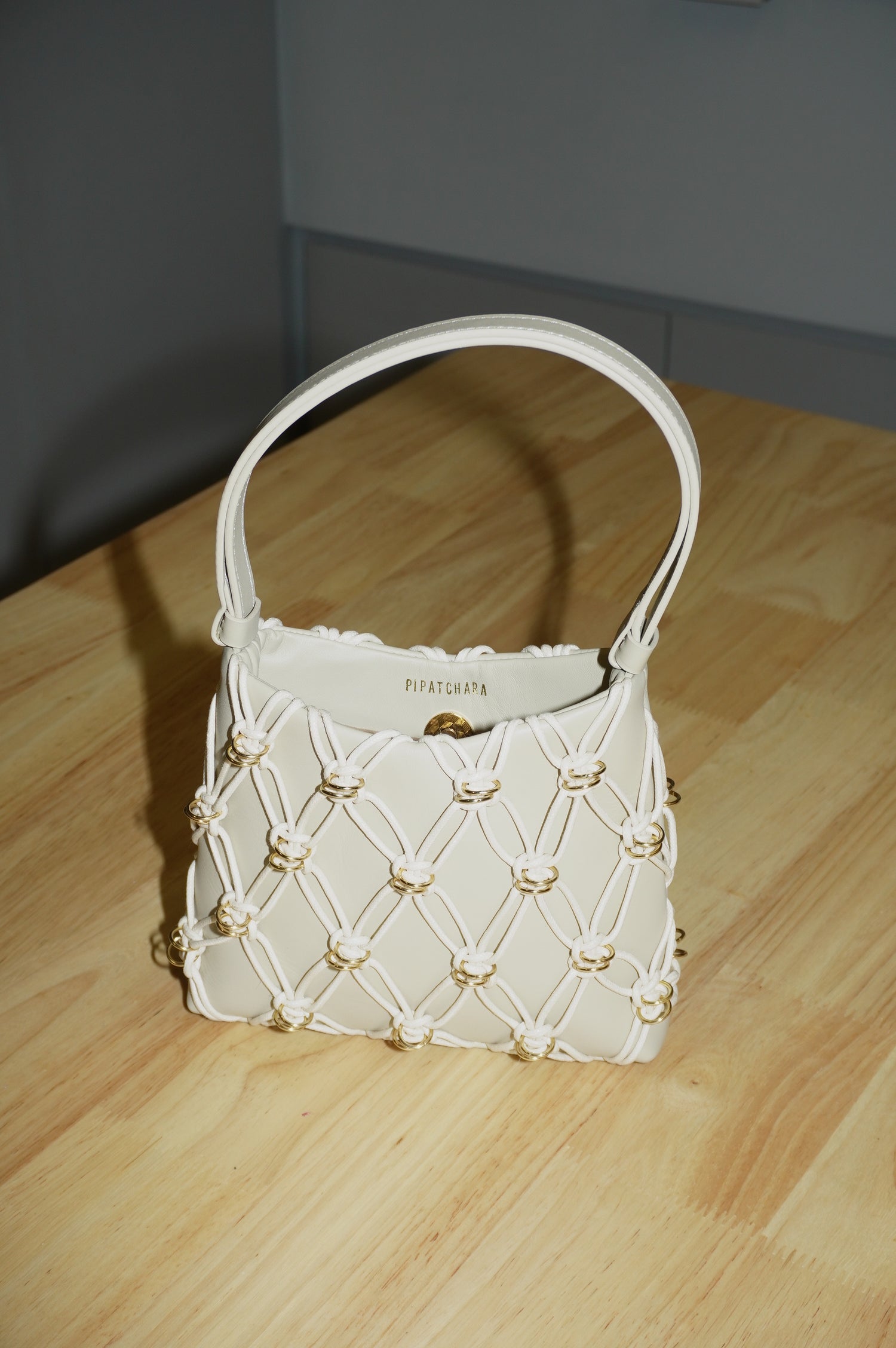 Jade Bag (Cotton Rope) - Smoke white