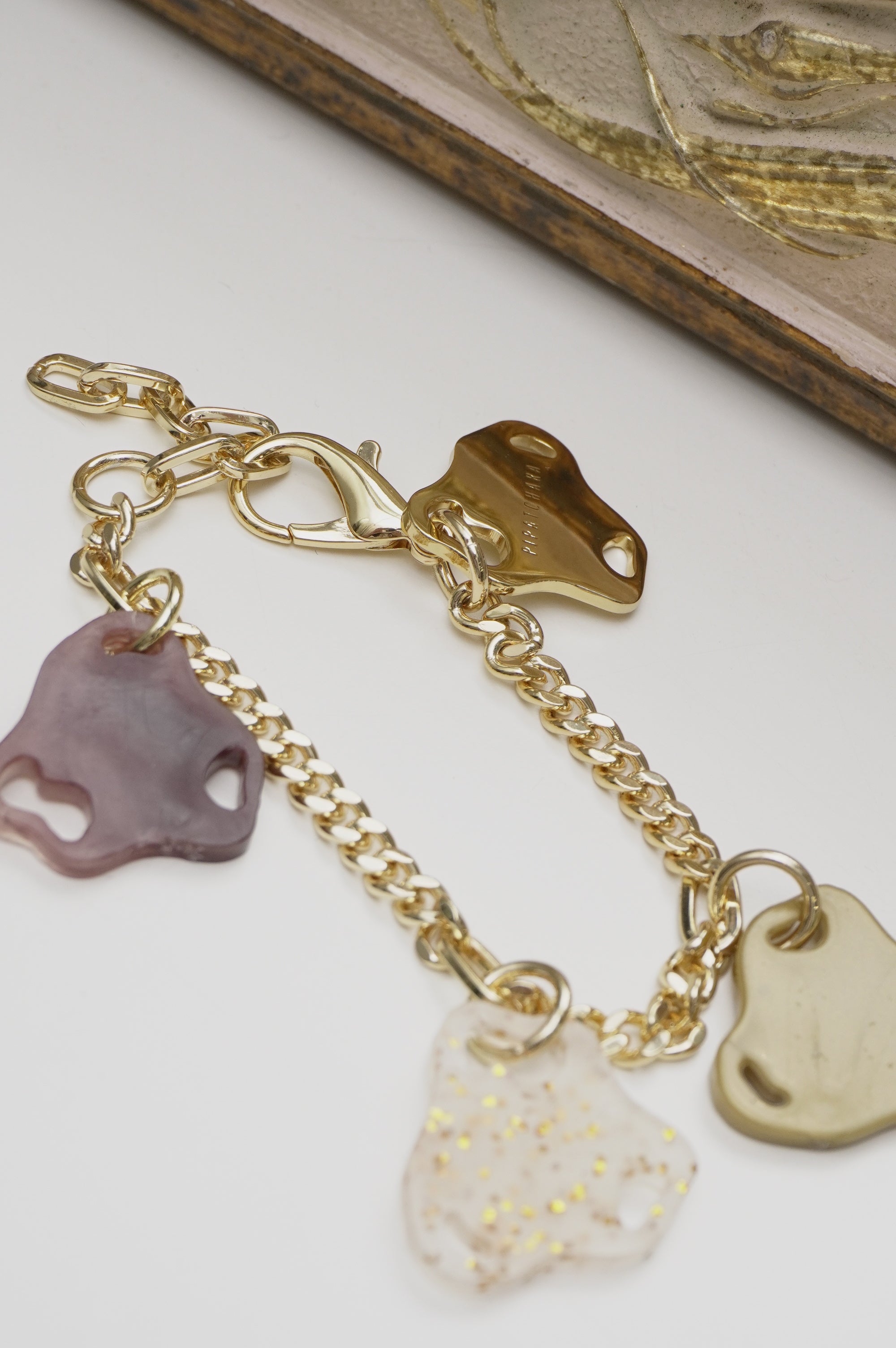 Infinitude Bracelet Gold (Three infinitude) Choc mousse (Free size)