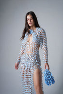 Look22 (Infinitude Mid-Length Skirt)