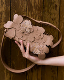 Sama Box Bag Flowery -  Nude