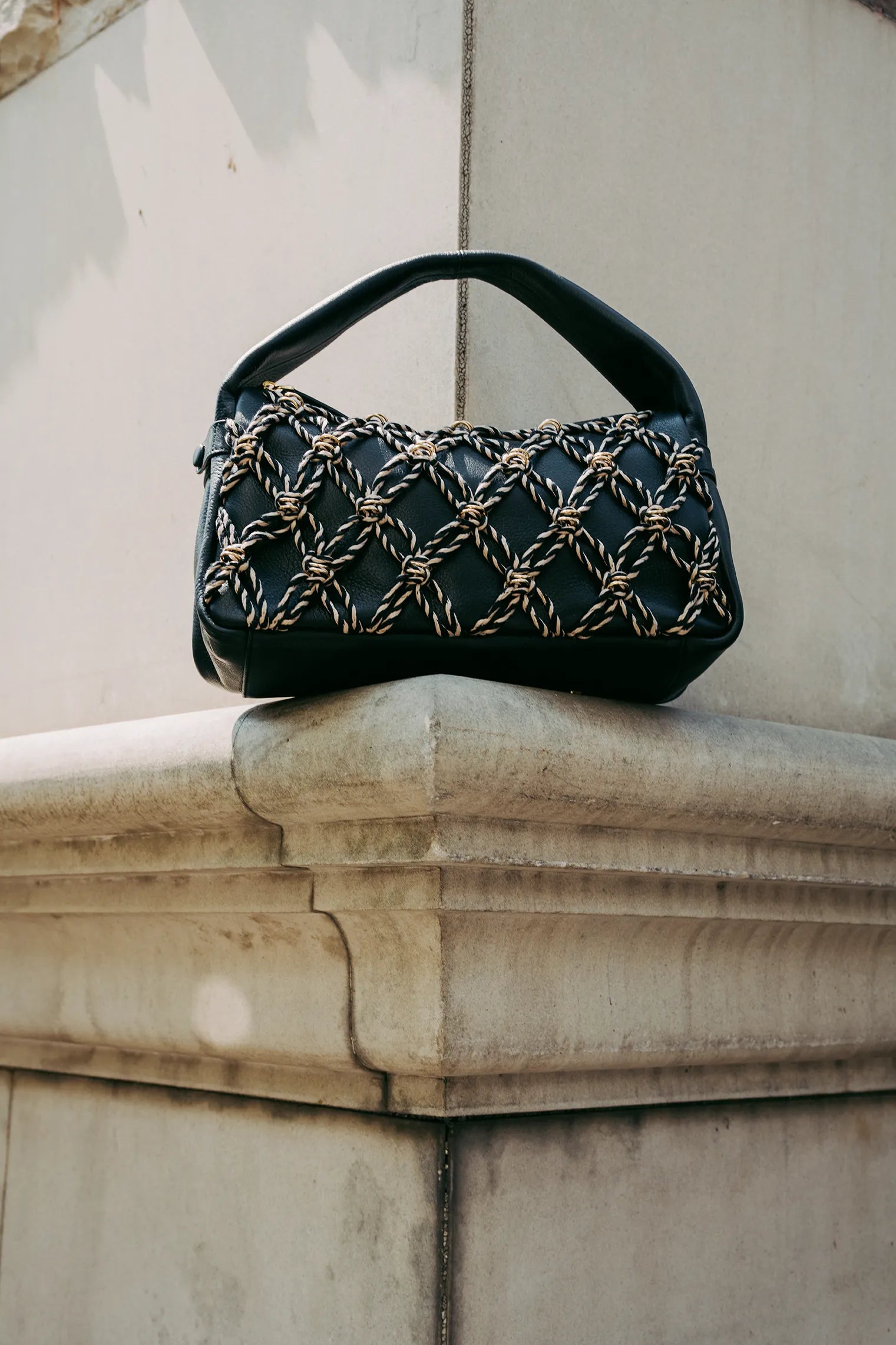 Zela Bag - Black Painted
