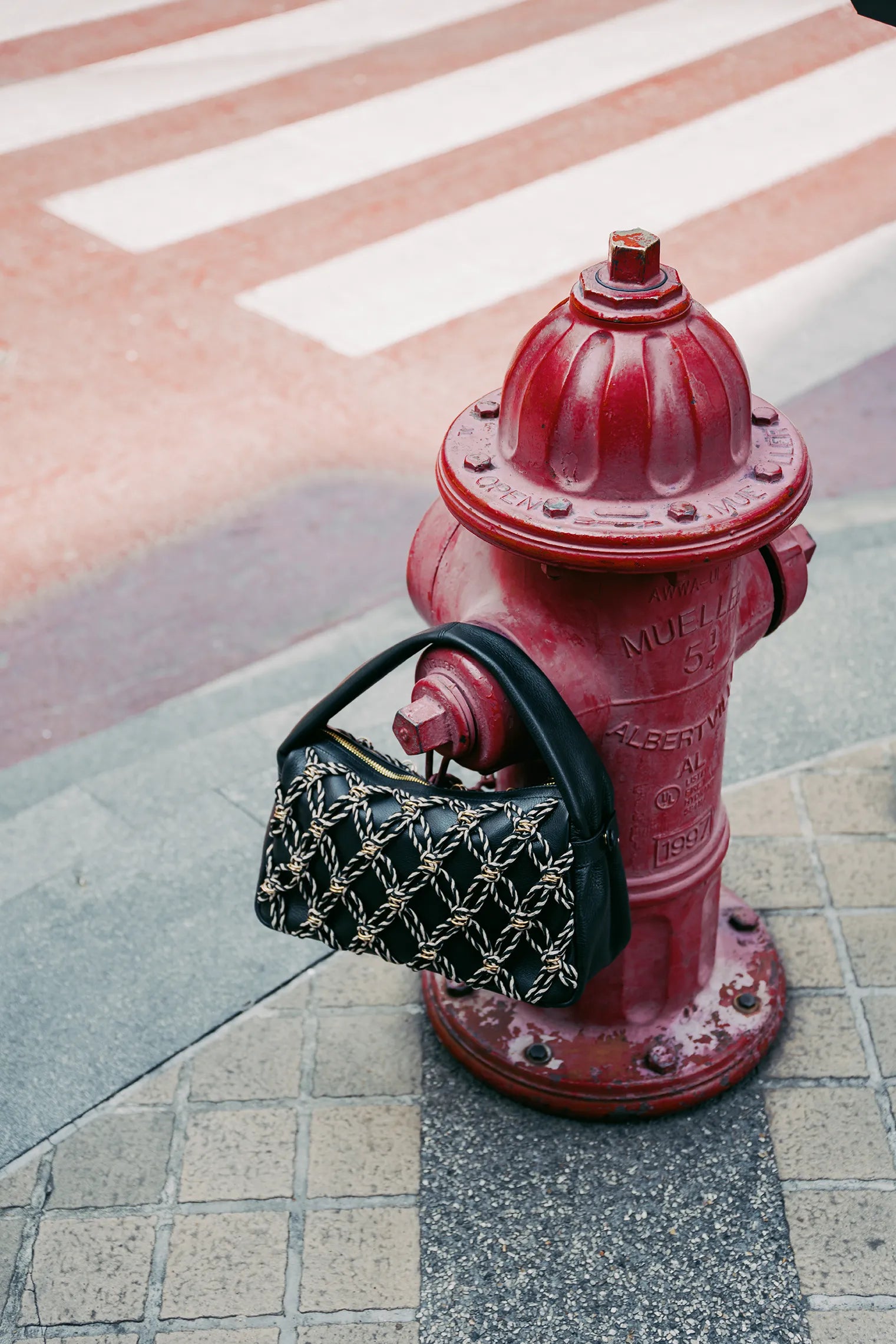Zela Bag - Black Painted