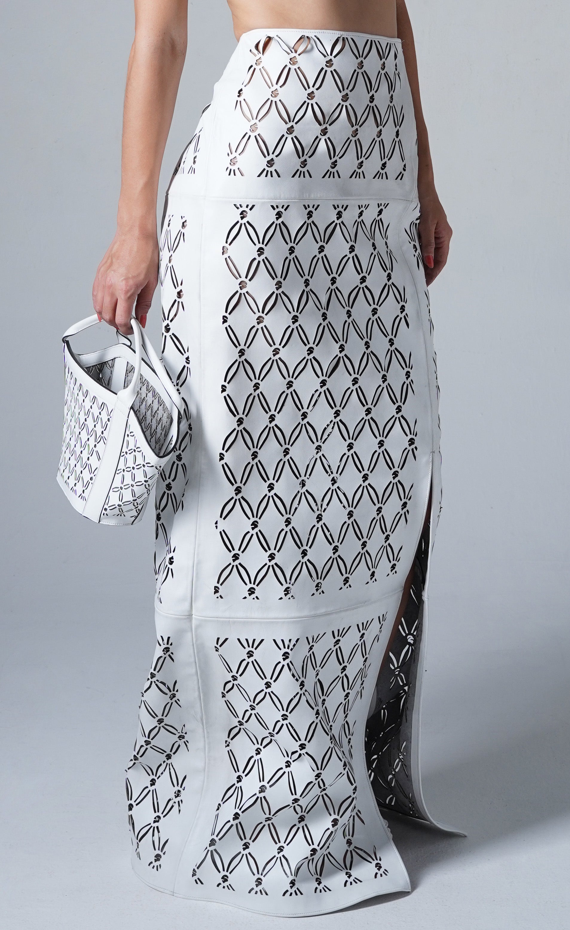 Look10 ( Laser Cut Skirt)