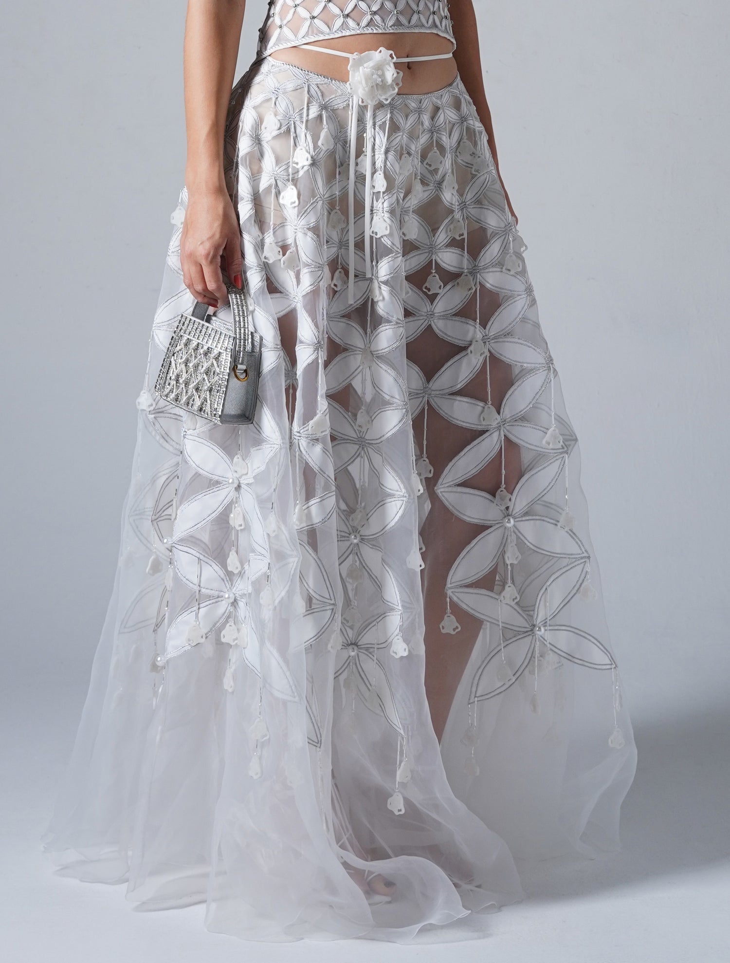 Look 25 (Embroidery Maxi Skirt)