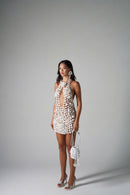 Look7 (Infinitude Mini Floral Dress)