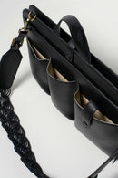 Lia Laptop (Leather) Black