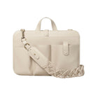 Lia Laptop (Leather) Ivory