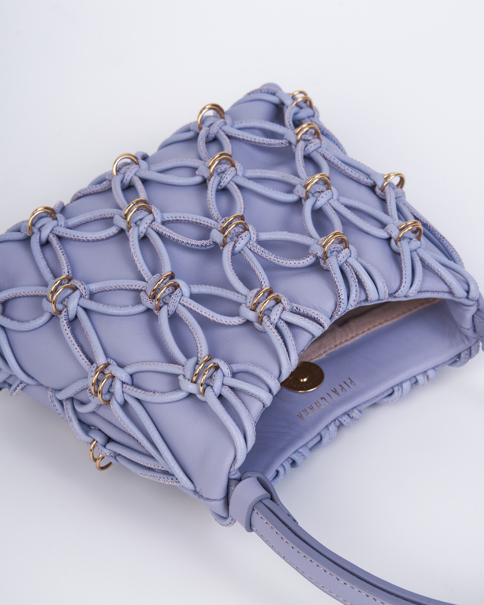 Jade Bag (Leather Cord) - Lilac