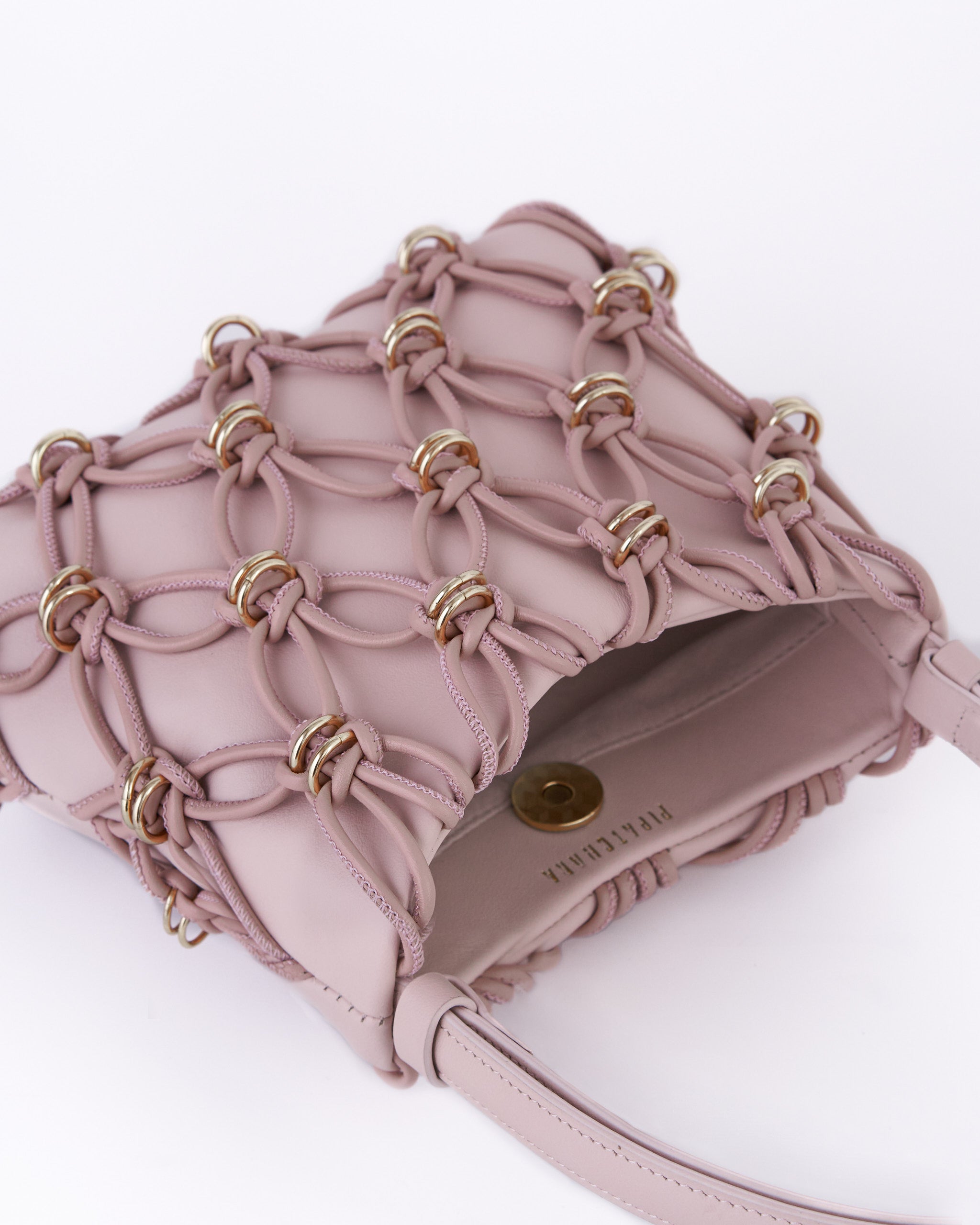 Jade Bag (Leather Cord) - Pink