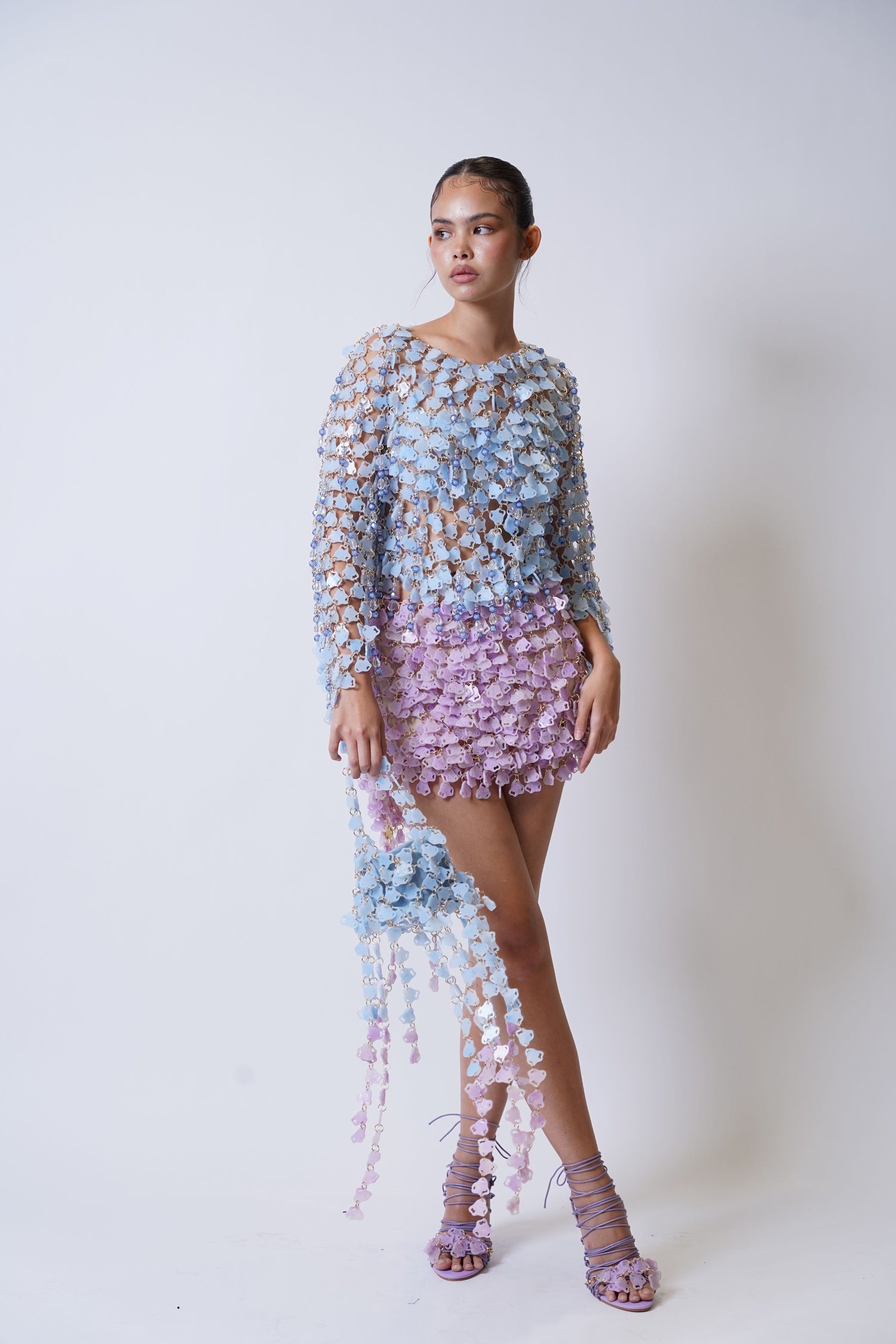 Infinitude Skirt Purple (Look 7)