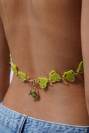 Infinitude Cropped Top Lime